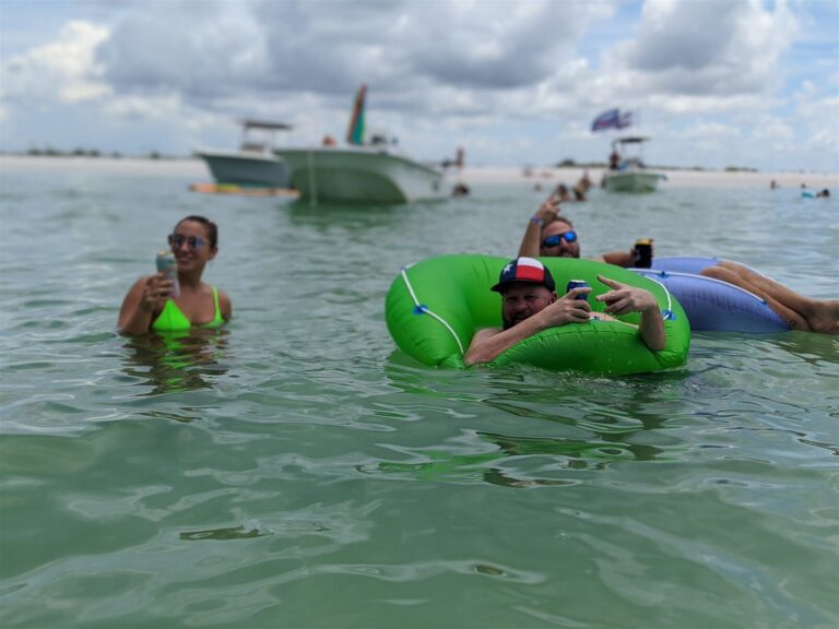 Floats in the shallows