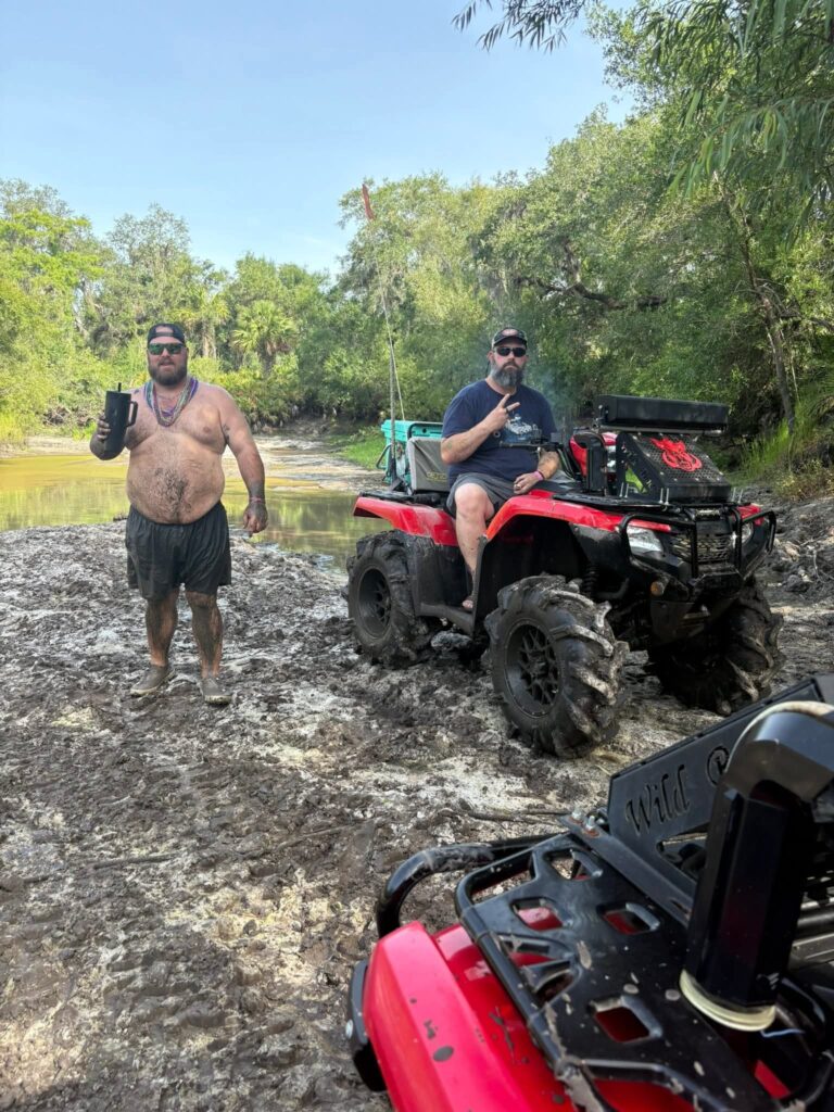 Mudding with ATVs