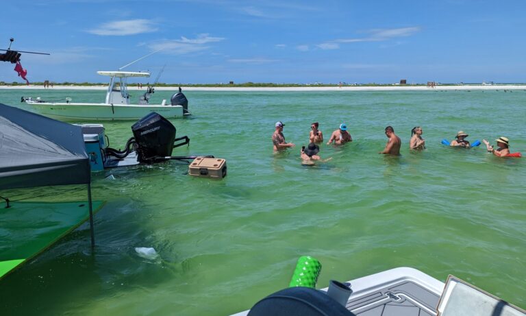 Sandbar party