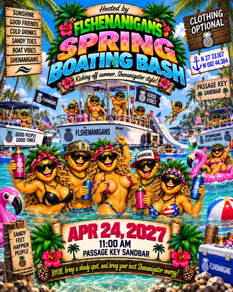 Spring Boating Bash flyer