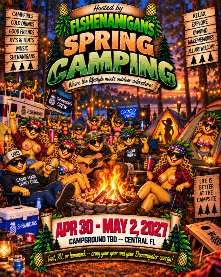 Spring Camping flyer