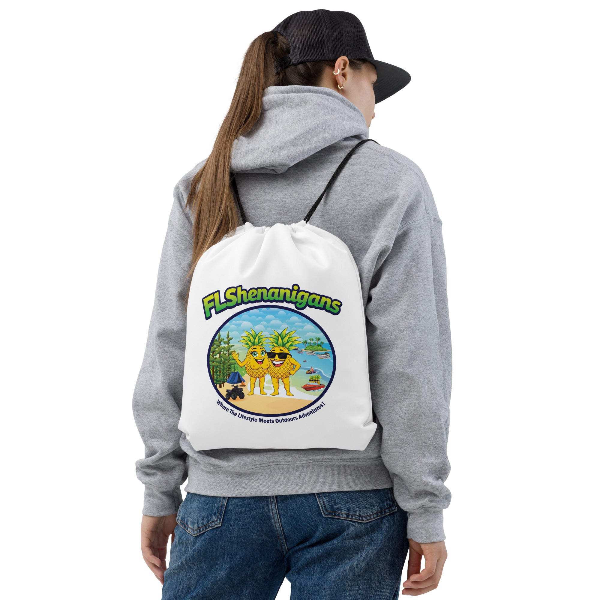 Drawstring Bag FLShenanigans - Image 2