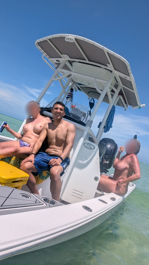 Hanging out on the boat