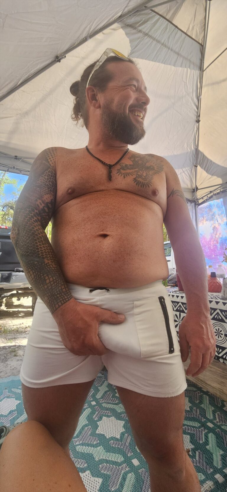 Campsite shenanigans