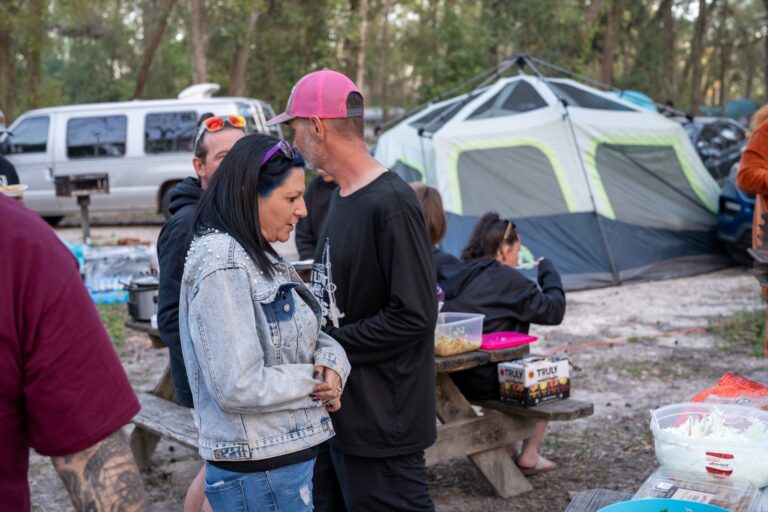 Campsite hangout