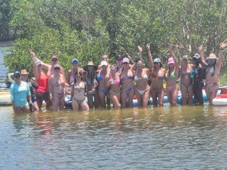 Ladies' paddle day group shot