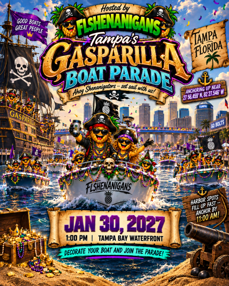Gasparilla Boat Parade flyer