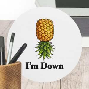 Round mouse pad