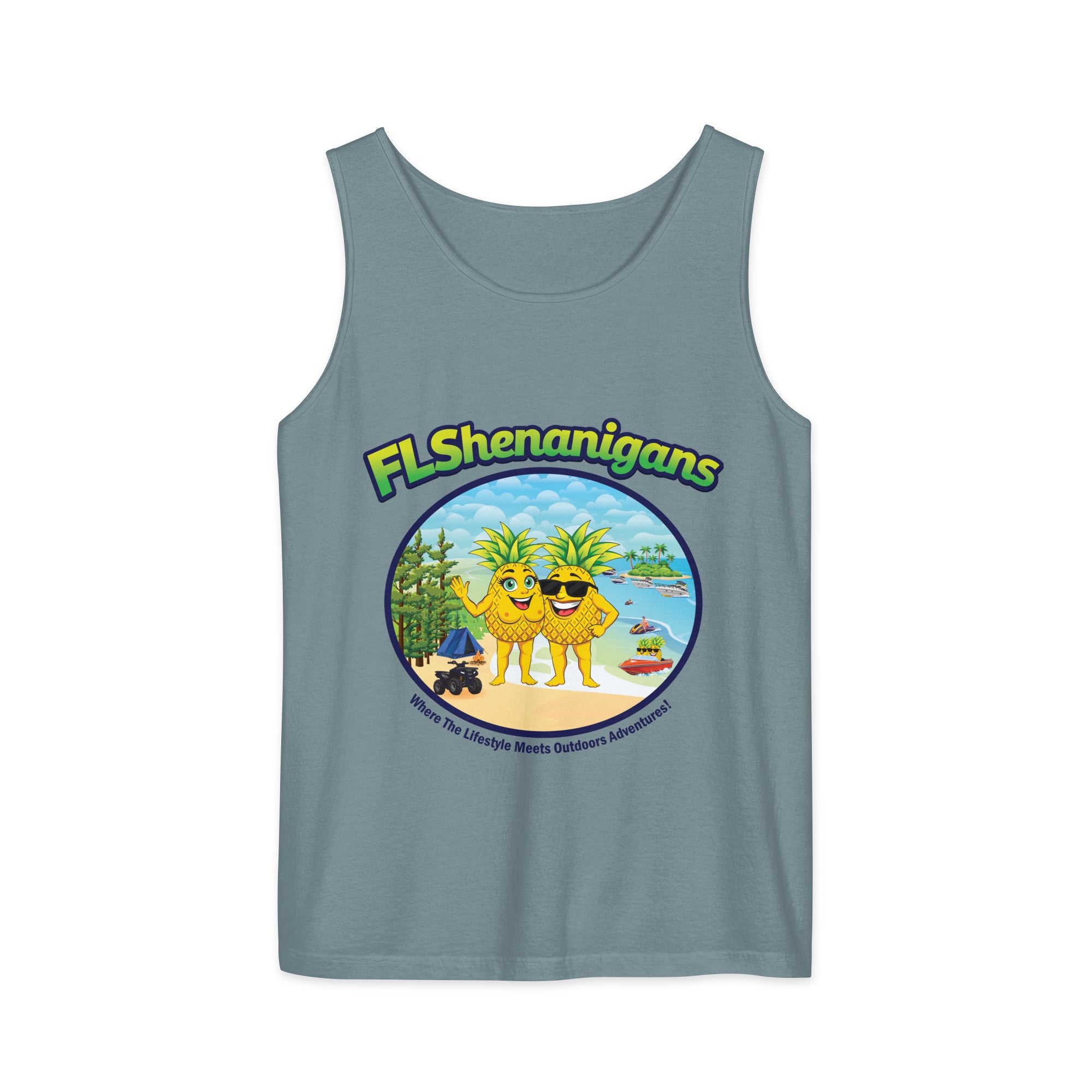 Men's tank Top Shenanigans Begin - Image 3