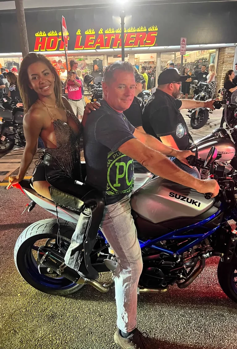 Bike night on the strip